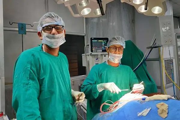 Operation theatre at Ram Janki Neuro Care in Lucknow